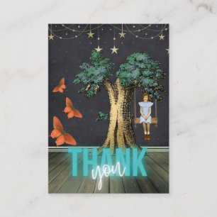 Fille En Merci De Swing Pour Votre Carte D'Achat