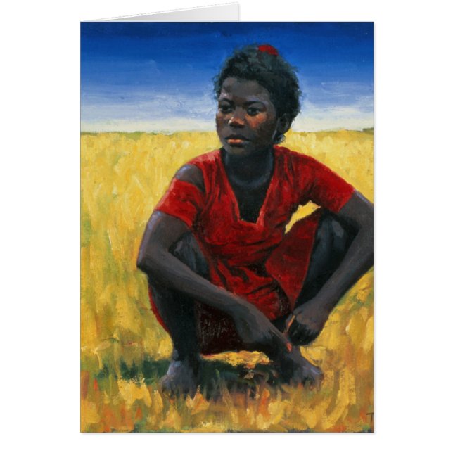 Fille en rouge 1992 (Devant)