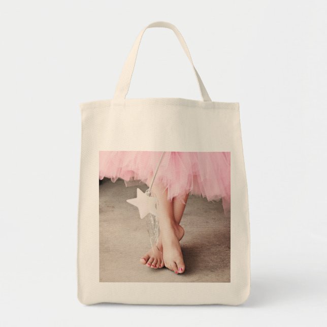 Fille en Sac fourre-tout Tutu Rose (Devant)