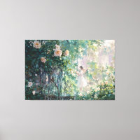 *~* Fille ESCALADE ROSE TV2 toile étirée Impressio