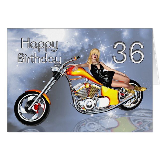 Fille et hélico 36 Carte d'anniversaire (Devant horizontal)