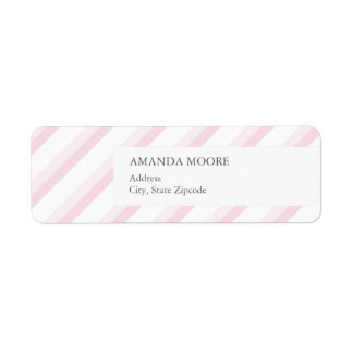 Fille Étiquette de adresse