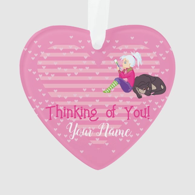 Fille Être amoureuse (dos)