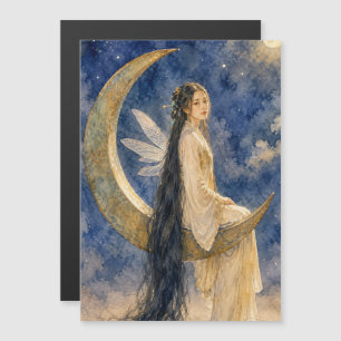 fille fée chinoise sur peinture à l'aquarelle de l