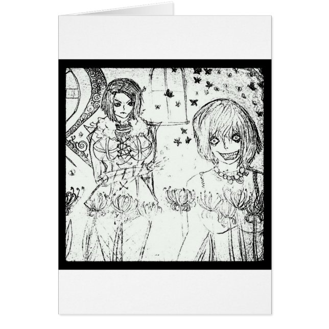 fille folle et fille adorable folle (Devant)