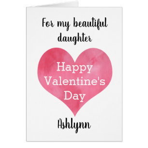 Fille Heureuse Sainte-Valentin de coeur