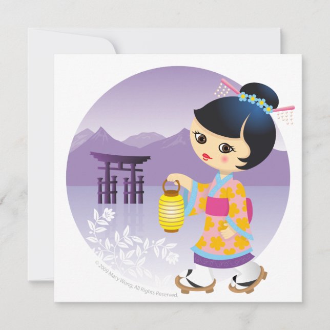 fille japonaise (Devant)