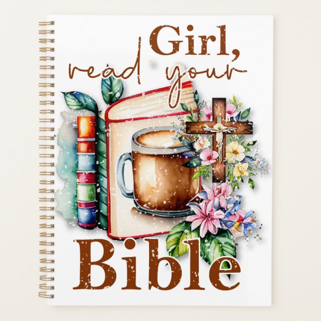 Fille, Lis Ton T-shirt Bible (Devant)