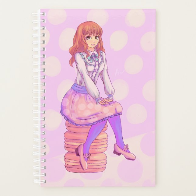 Fille Macaron rose (Devant)