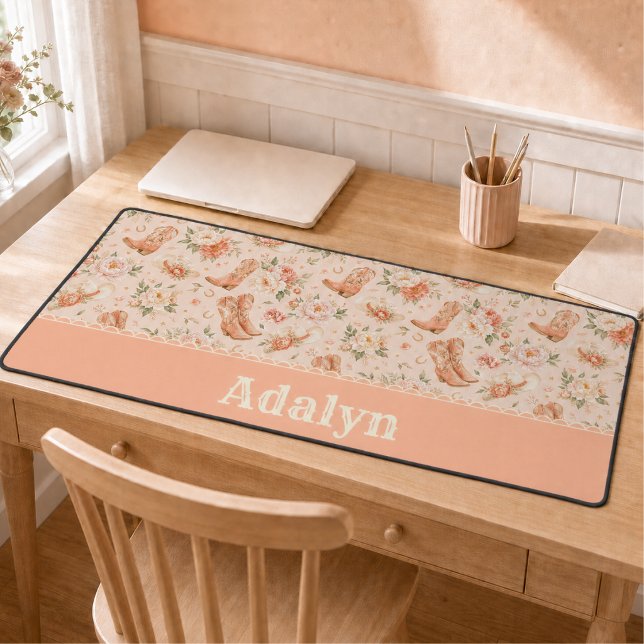 Fille pêche Coquette occidentale Shabby Chic Monog (Créateur téléchargé)