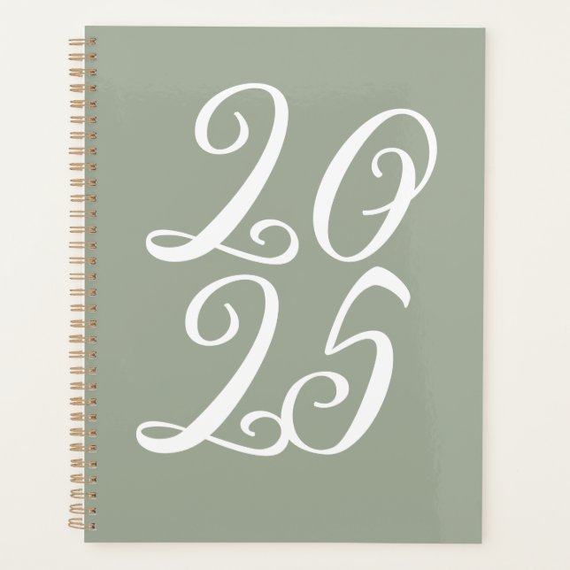 Fille sage vert personnalisé mignon script année (Devant)