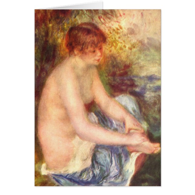 Fille s'asseyante - Pierre-Auguste Renoir (Devant)