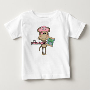 Fille singe Pirate T-shirts et cadeaux