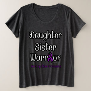 Fille Soeur Guerrière... T-Shirt Fibro