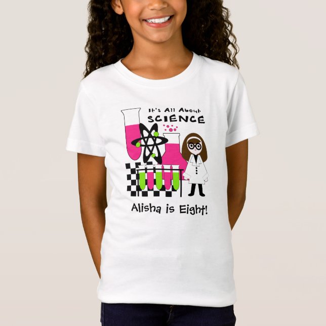 Fille tout au sujet de T-shirt customisé par (Devant)
