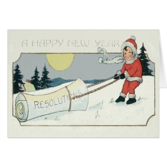 Fille traînant papier de résolutions pleine lune (Devant horizontal)