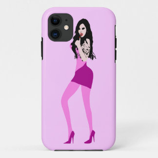 ♔° ・ Fille Vampire mortelle iPhone 5 Coque ・° ♔