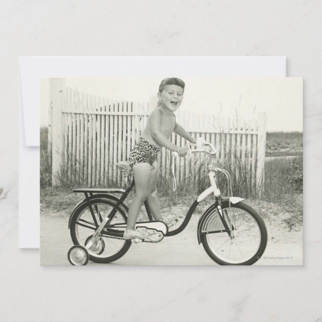 Fille vélo équitation (Devant)