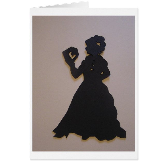 Fille victorienne lisant un livre (Devant)