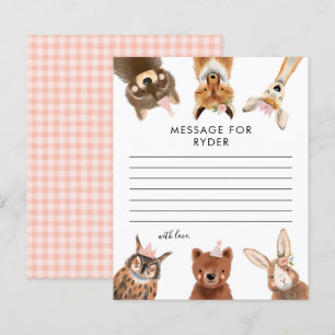Fille Woodland Anniversaire Fête Heure Capsule