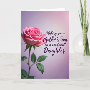 Filles Adorables Carte Rose