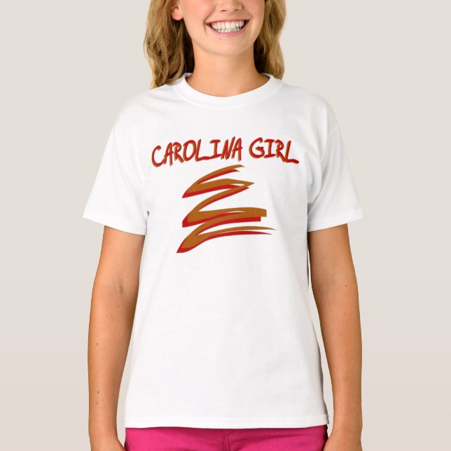 FILLES CAROLINA T-SHIRT RINGER (Devant)