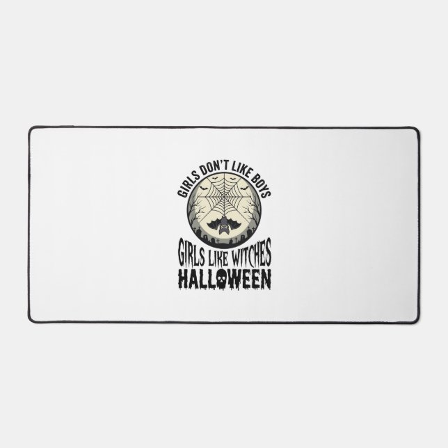 Filles comme sorcières Halloween Design Vector Vin (Recto)