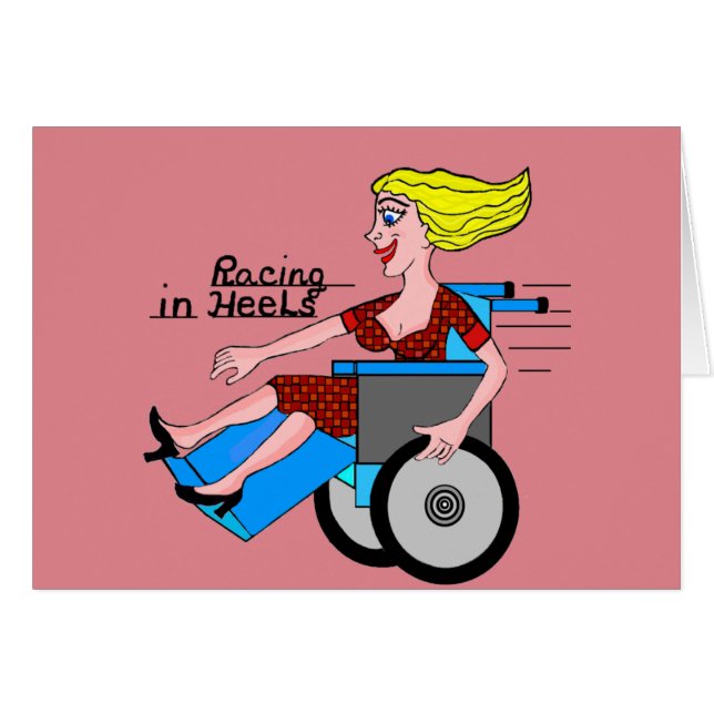 Filles dans des fauteuils roulants du besoin de (Devant horizontal)