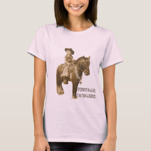 FILLES DE COWGIRL vintages EN HAUT