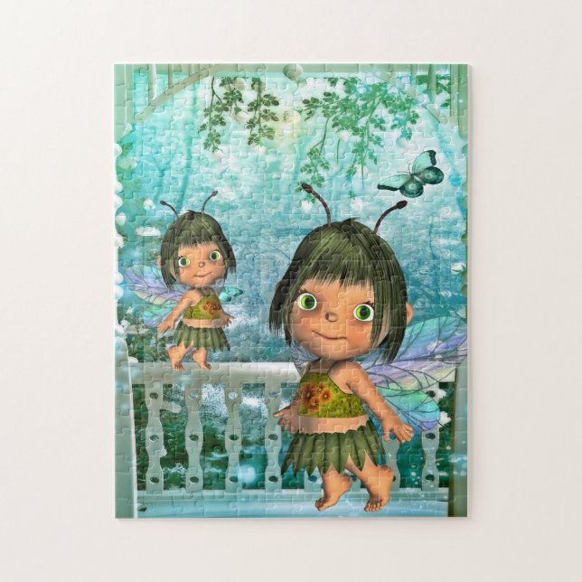 Filles de fées de Fantaisie de Puzzle (Vertical)