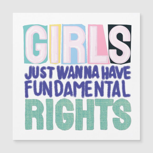 Filles et droits fondamentaux (Devant)