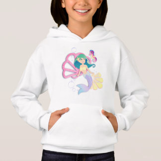 Filles Fille Sirène Sweat - shirt à capuche Jeune 