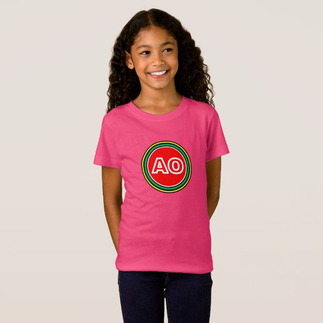 Filles GÉNÉRATION AO T-Shirt (Devant entier)