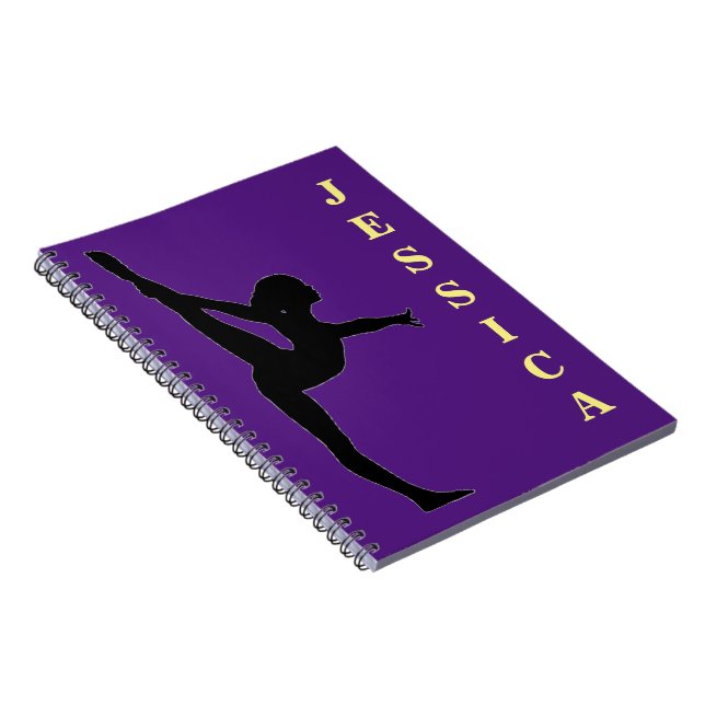 Filles Gymnastique Carnet photo spirale (Côté Droit)