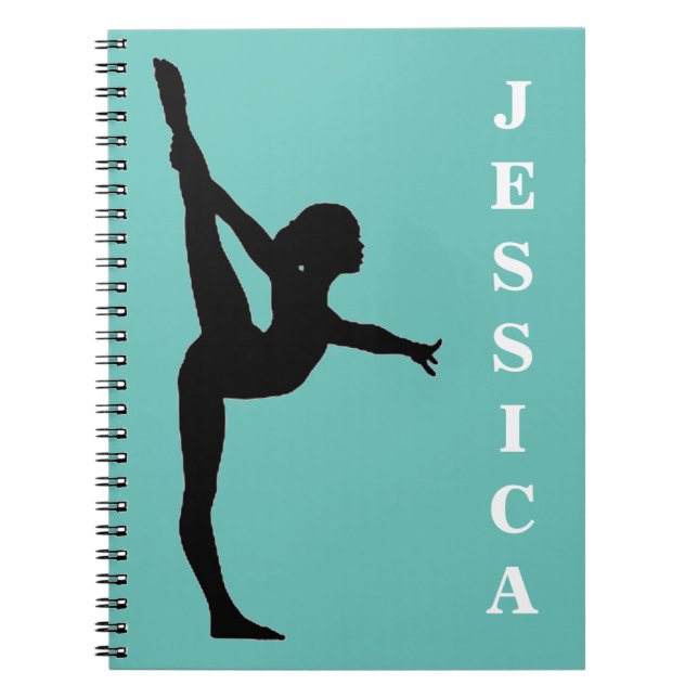 Filles Gymnastique Carnet photo spirale (Devant)