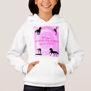 Filles Gymnastique, Chevaux, Parties scintillant