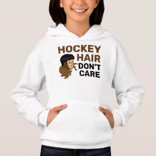 Filles Hockey Cheveux ne se soucient pas Brunette
