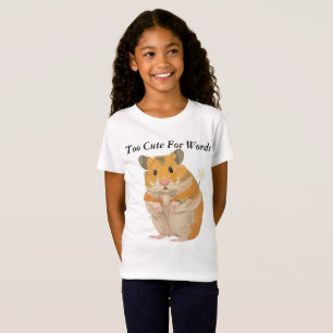 Filles mignonnes hamster T-shirt