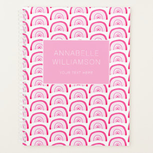 Filles Modernes Motif Arc-en-Ciel Rose Annuel