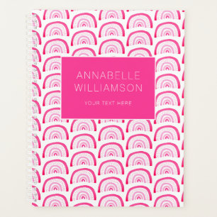 Filles Modernes Motif Arc-en-Ciel Rose Annuel