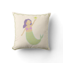 Filles Pièce Mignonne Sirène Jeu Coussin