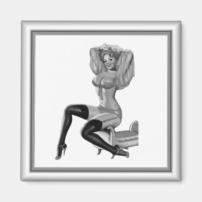 Filles pin up Magnet Vintage (6) 2 (Devant)