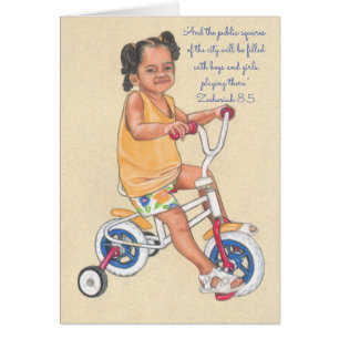 Filles Playing~Scripture