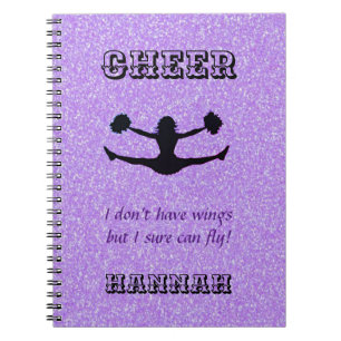 Filles Pom-pom girl Circulaire Carnet Spiral avec