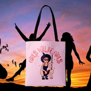 Filles seront filles Sac fourre-tout de sorcière