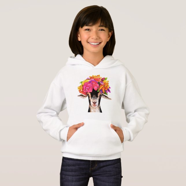 Filles Sweat - shirt à capuche de relève Posey la  (Devant entier)