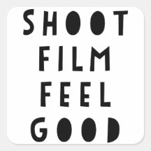 Film de tir Sentiment bon Sticker