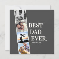 Film moderne Meilleur Papa Jamais Photo Collage Ca