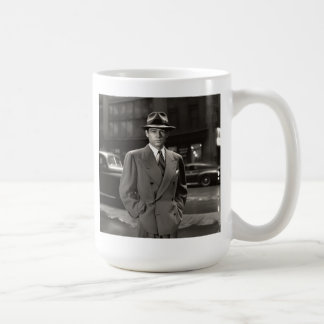 Film Noir Gumshoe Detective Coffee Mug 15oz