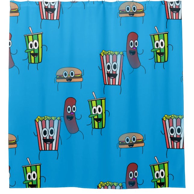 film popcorn salle de bain rideau de douche (Devant)